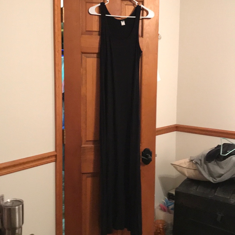 Old Navy Black Maxi Dress